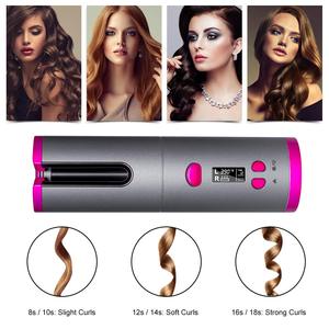 Nouveau Design Professionnel Curling Fer Rouleau Automatique Sans Fil Rechargeable Anti-Perm Électrique Bigoudi Automatique/ - Product Image 6