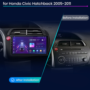Junsun V1 ab stok kablosuz CarPlay <span class=keywords><strong>Android</strong></span> araba radyo navigasyon Honda Civic Hatchback 2005-2011 için araba radyo multimedya - Product Image 2