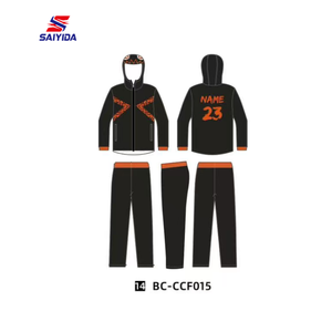 Heren Custom Spel Team Uniformen Voetbaltrainingspakken Met Lange Mouwen Voor Herfst Winter Sportjack Sets - Product Image 6