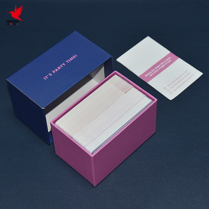 Logotipo personalizable Adulto bebiendo borracho Tarjeta Quty Packaging Familia Pareja Fiesta Jugando Fabricante Impresión personalizada Juego de cartas - Product Image 3