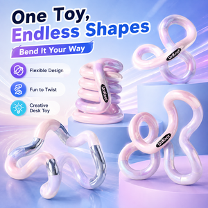 Juguete Oficial Original Unknot <span class=keywords><strong>Phantom</strong></span> Stone PVC Series, Sensible a la Temperatura, Cambia de Color, Twister, para TDAH, Pequeño, Regalo, Unisex - Product Image 3