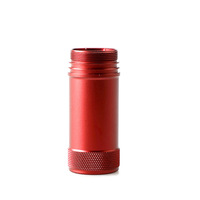 Usine de quincaillerie de Dongguan, boîtier en alliage d'aluminium sur mesure, usinage CNC, accessoires pour lampe torche, pièces tournées sur tour CNC