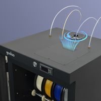 Boîte de séchage chauffante Goofoo pour imprimante 3D Filament PLA 12 rouleaux 1,75 mm Automatique