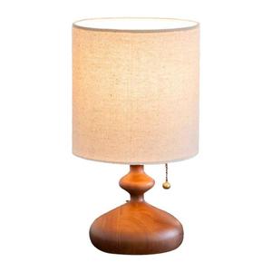 Lámpara de Mesa Vintage de Madera Maciza, Estilo Japonés <span class=keywords><strong>Chabi</strong></span>-Sabi, Luz Ambiental, Estilo Nostálgico y Retro Wabi-Sabi para el Hogar - Product Image 5