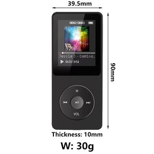 Pemutar Musik Mp3 Baru dengan Layar LCD, Speaker Terpasang, Penerima Audio Nirkabel Bt Portabel untuk Berolahraga - Product Image 2