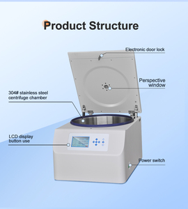 CTL550 저속 72x5ml 대용량 실험실 원심분리기 병원용 소변 침전용 다중 튜브 진공관 - Product Image 2