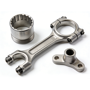 Batang Penghubung <span class=keywords><strong>Titanium</strong></span> OEM, Pemesinan CNC, Komponen Mesin Otomotif, Part Balap Performa Tinggi - Product Image 3