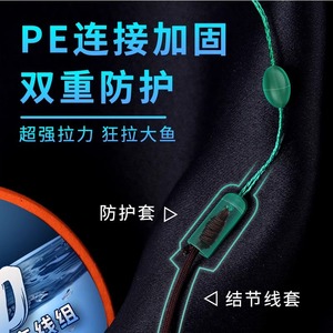 Jqwashdh611 Línea de Pesca Trenzada de Nylon de Alta Resistencia para Estanques y Embalses, para Peces Grandes: Carpa Cebada, Carpa Plateada, Carpa Cabeza Grande, Carpa Negra - Product Image 1