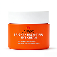 Krim Mata OEM Bright Brew untuk Lingkaran Hitam, Krim Perawatan Mata yang Merevitalisasi dengan Vitamin C, Krim Mata Anti Penuaan yang Melembapkan
