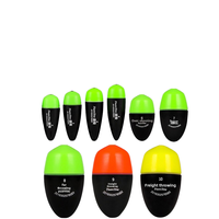 HOWELL Abo flotteur de pêche de nuit flottant électronique deux couleurs lumineux flotteur de coulée longue Distance accessoires de pêche de pêche