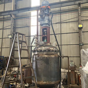 Reactor mezclador de laboratorio para aceite, adhesivo de fusión en caliente, proyecto llave en mano de granulación subacuática, reactor químico con camisa - Product Image 5