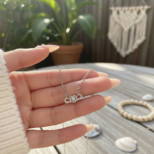 Gioielli fatti a mano Boho ragazze di tendenza catena di moda collane con farfalla luna in acciaio inox vendita calda all'ingrosso - Product Image 3