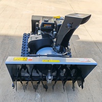 Machine à déneiger à distance avec portée de 1000 m, utilisation prolongée, souffleuse à neige télécommandée