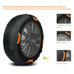 Huanan <span class=keywords><strong>Auto</strong></span> Snow Sock Montage rapide Polyester Tissu Traction <span class=keywords><strong>Auto</strong></span> Chaînes à <span class=keywords><strong>neige</strong></span> - Product Image 5