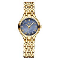 LYN-52142-GEDI - Retro Damen Kleine Goldene Uhrenkette Mode Freizeit Sport Quarzuhr Vielseitige Uhr