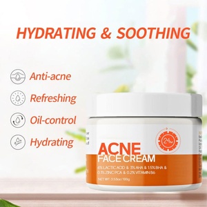 Marque privée Crème Visage Acné Anti Acné Rafraîchissant Contrôle De L'huile De Peau Hydratant Fade Cicatrices Réduire Les Rougeurs D'acné Crème Pour Le Visage - Product Image 2