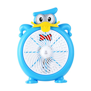Mini Fan Cartoon Duckling Desk Fan <b>Adjustable</b> Speed Home Office Use 10 Sqm Coverage - Product Image 4