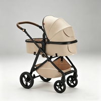 Nouvelle Arrivée 2026 Poussette Bébé Pliable Cadre en Acier Durable Facile à Manœuvrer Légère et Respirante pour la Marche Quotidienne