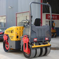 Rouleau compresseur vibrant à double tambour, alimentation directe usine, moteur diesel Changchai, pompe haute efficacité
