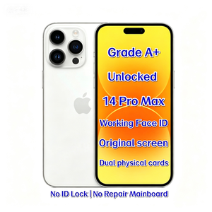 Wholesale Unlocked iPhone <strong>14</strong> <strong>Pro</strong> Max Silver 128GB Original Smartphone High Quality Mobile Phone Global Unlocked Bulk - Product Image 1