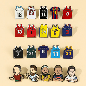 Kobe เสื้อบาสเก็ตบอลหมุดโลหะสำหรับแฟนๆของรองเท้าบาสเก็ตบอล - Product Image 2