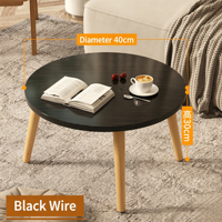 Table basse moderne et discrète de luxe, écologique et durable, pour chambre/salon/baie vitrée