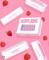 Boîte rigide magnétique personnalisée avec logo, outils de beauté pour les ongles pour femmes, revêtement UV, paillettes, gaufrage, laminage mat, pressage à l'air