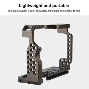 Stabilisateur de cage pour caméra vidéo <span class=keywords><strong>Sony</strong></span> A7 III & A7M3 / A7R3 & <span class=keywords><strong>A7R</strong></span> III, sans poignée - Product Image 5