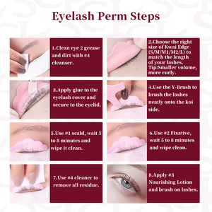 Permanente Coreana Profesional de Fábrica 2 en 1 para Pestañas y Cejas, 5 Efectos de Rizado de Pestañas, Rizado Natural y Duradero - Product Image 6