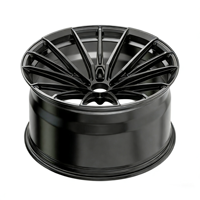 Jantes en alliage forgé noires à profil profond 5x112 5x120 de 18, 20 et 22 pouces pour BMW M4 M3 M2 G20 F30 F10 F20 F32 E36