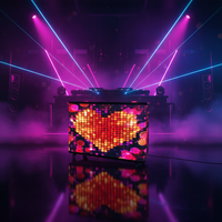 Support de table portable pour station de DJ avec écran LED pour mur vidéo, disponible en stock dans l'entrepôt américain