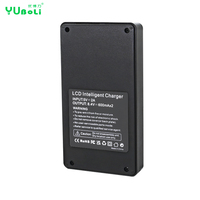 Chargeur double intelligent LCD pour batteries Sony NP-F970 NP-F750 NP-F550, entrée Type-C et Micro USB