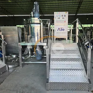Factory Manufacture Liquid Soap Body Lotion Homogenizing Mixer Machine Hand Gel Making Machine