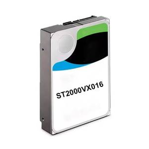 Disque dur interne 2 To 3,5 pouces SATA 3.0 6 Gbit/s ST2000VX016 7200 tr/min 256 Mo de cache Garantie 3 ans 2 disques Serveur Magnétique Conventionnel Métallique - Product Image 1