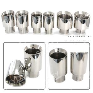 Preço de Fábrica Acessórios de Carro Ponteiras de Silenciador em Aço Inoxidável Tubo de Escape com Saída Dupla Tipo Y - Product Image 4