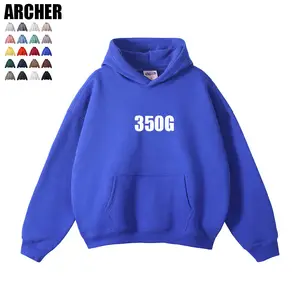 Üretici 350g polar hoodies vintage çift hiçbir dize hoody özel logo boş artı boyutu erkek Hoodies