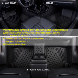 Alfombrillas de Coche TPE para Todo Clima de Alta Calidad <span class=keywords><strong>en</strong></span> Oferta de Fábrica, Diseño 3D Personalizado Impermeable, Aptas para Hycan - Product Image 3