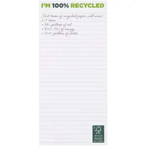 Bloc de notas reciclado Desk-Mate, dispositivos ecológicos - Product Image 2