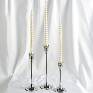D'<span class=keywords><strong>oro</strong></span> di nozze supporto di candela Pilastro Conico Metallo candle stick Candeliere Per La Decorazione Domestica - Product Image 2