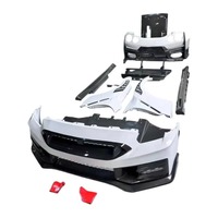 Kit carrosserie haute qualité style Nismo 2024 en fibre de carbone sèche : pare-chocs avant, pare-chocs arrière, jupes latérales, spoiler, ailes pour Nissan GTR R35