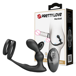 Vibromasseur masseur pour hommes, connecteur Anal, sexy, Massage de la <span class=keywords><strong>Prostate</strong></span>, étanche, Silicone, stimule l'éjaculation, fesses, jouets sexuels - Product Image 1