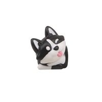 Customized ESC Handmade Resin Keycaps for Mx Mechanical Keyboard 3D Print Cast Corgi Black Keycap OEM Design