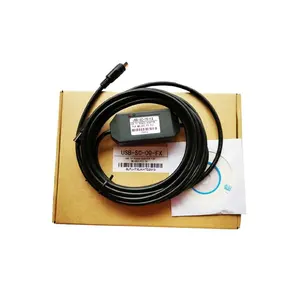 Cable de programación PLC Mitsubishi, USB-SC09-FX, compatible con Win7/10/XP