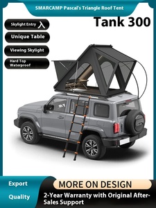 SMARCAMP Ultra-mince étanche quatre saisons en aluminium tente de toit de voiture Hard Top SUV auto-conduite Tour exportation qualité Explosions - Product Image 5