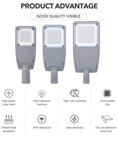Nuevo Diseño de Farola LED para Carreteras, Impermeable IP66, para Exteriores, de Aluminio Fundido a Presión, 30w 70w 150w