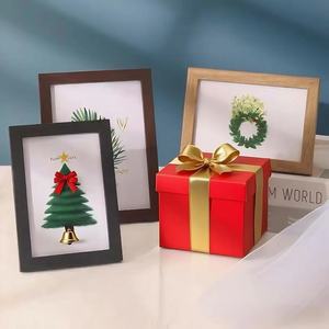 Đơn giản giáng sinh thiết kế được trang bị với một đơn giản và an toàn phía sau đứng hiển thị đứng A4 6x8 hoặc 8x10 hình ảnh - Product Image 2