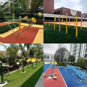 Équipement de <span class=keywords><strong>fitness</strong></span> extérieur Flyingkids en acier galvanisé et acier inoxydable 304/316 pour exercices de calisthénie, parc de sport, salle de sport, <span class=keywords><strong>CrossFit</strong></span> - Product Image 4