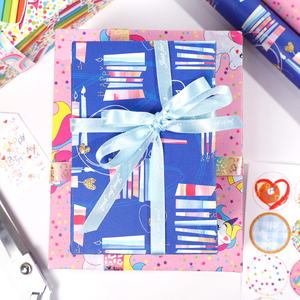 Wholesale 80g Coated Paper Custom Printing Birthday Gift Wrapping Paper for Packaging - Product Image 3