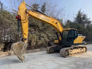 Excavatrice sur chenilles hydraulique d'occasion HYUNDAI 225LVS 25 tonnes entièrement fonctionnelle, modèle 215-7 220LC-9S, en stock à vendre - Product Image 2