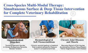 Macchina Versatile per Terapia a Onde d'Urto Extracorporee per Animali, per Alleviare il Dolore e Accelerare la Guarigione, per Uso Veterinario - Product Image 4